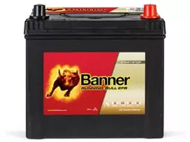 Banner EFB 65Ah 550A -+ akumuliatorius 12V, 233x173x203/225mm