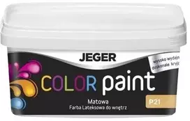 Sienų dažai Jeger Color Paint P0001, balkšvi, 1 l