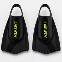 LATSWIM Elite X Fins Juodas/Neon Žalias