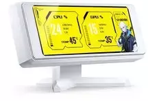 Jonsbo DS339 Mini Ekranas, 3,39 col. IPS Bildschirm, USB Anschluss, kompakt – baltos spalvos