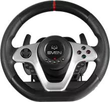 Steering wheel SVEN GC-W1000 (pedals, gearbox, force feedback, D-pad, 17 bt, XB1/P4/PC/X-D-Inpu)