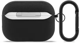 Dėklas Lacoste Petit Pique Croc Logo Patch Case for AirPods Pro 3 Juodas