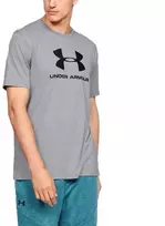 Under Armour Sportstyle Logo SS M 1329590-036 Marškinėli