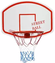 Kimet Street Ball krepšinio lenta + raudonas ir baltas lankas