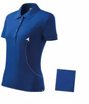 Malfini medvilniniai marškinėliai "Polo" vyrams MLI-21305, rugiagėlių mėlynumo
