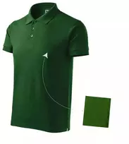 Malfini Medvilnės M MLI-21206 bordo spalvos polo marškinėliai