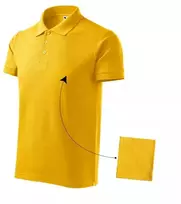 Malfini Medvilniniai Marškinėliai Polo MLI-21204 Geltoni