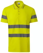 Rimeck HV Runway M polo marškinėliai MLI-2V997, fluorescencinė geltona