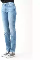 Wrangler Boyfriend Mėlyni Džinsai W W27M9194O