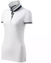 Malfini Collar Up W MLI-25700 balti marškinėliai polo