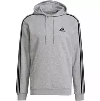 Adidas Essentials flisinis džemperis su kapišonu ir 3 juostelėmis M GK9084