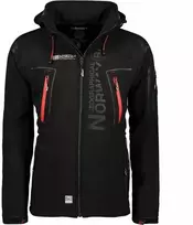 Geographical Norway Techno Softshell striukė M WU1060H/GN-Juodas