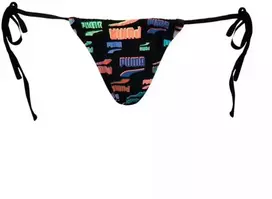 Bikini Puma Swim Women Side Tie Tanga String 1P Bikini Apatinė Dalis 938066-01