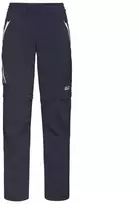 Jack Wolfskin Overland Zip Away kelnės moterims W 1506133-1388