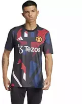 adidas Manchester United prieš rungtynes M marškinėliai JD7147
