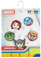 Crocs Jibbitz™ Marvel Avengers jaustukų 5 pakuotės ženkliukai 10010006