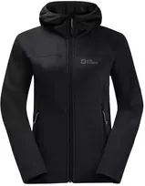 Polarinis džemperis su gobtuvu Jack Wolfskin Hirschberg Hooded FZ W 1710871-6000