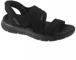 Skechers Slip-Ins: Go Walk Flex Sandalai - Patrauklūs 141482-BBK Juodi 36