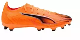 Puma Ultra 6 Match FG/AG Heat Fire futbolo bateliai oranžiniai 108514 03