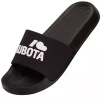 Kubota paprastos baseino šlepetės juodos K0000-101-003-23-1