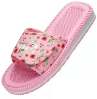 Kubota Velcro šlepetės, daugiaspalvės, gėlėtos, rožinės K25SS-100-001-28-1