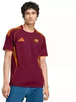 Vyriški adidas AS Roma 25/26 namų bordo spalvos marškinėliai JP4184