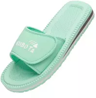 Kubota Velcro Klasikinės šlepetės Pastelinės žalios K25SS-100-001-17-1