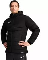Puma Team Additions Vyriškis su gobtuvu dygsniuota striukė Juoda 659795 03