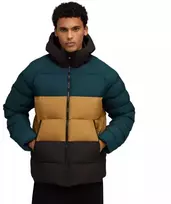 Puma Mono Vyriška Striukė su Gobtuvu Žalia-Ruda-Juoda 688367 75
