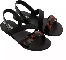 Ipanema moteriškos basutės Vibrant Sandal Fem madingos, patogios, juodos rudos