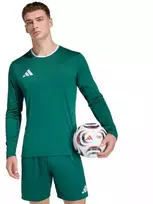 Vyriški adidas Entrada 26 marškinėliai ilgomis rankovėmis žali KF5846