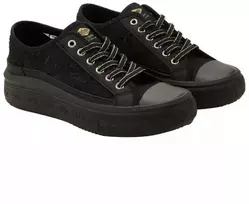 Lee Cooper moteriški sportiniai kedai, juodi, su platforma ir raišteliais