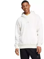 Vyrų adidas All Szn Fleece džemperis su gobtuvu Baltas IY4121