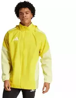 Vyriška adidas Tiro 25 Competition visų orų striukė Geltona JI8958