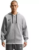 Nike Park 26 Fleece džemperis su gobtuvu vyrams, pilkas IB1228 063