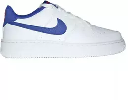 Nike Air Force 1 moteriški batai, balti / tamsiai karališkos mėlynos - CT3839-101