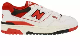 Laisvalaikio batai New Balance 550 balti raudoni kedai - BB550SE1