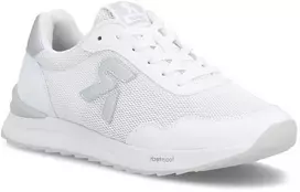 Moteriški sportiniai bateliai, tinklinis aulas, patogūs, minkšti, balti Rieker W2404-82