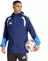 Vyriška adidas Tiro 26 lietaus striukė, tamsiai mėlyna JY8963