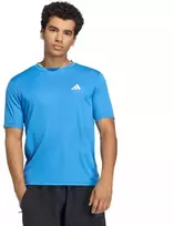 Vyrų adidas treniruočių pagrindiniai mėlyni T-marškinėliai KD5471