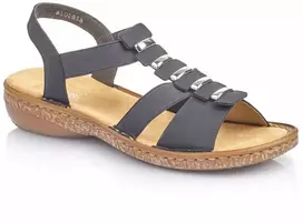 Patogios moteriškos basutės su elastiniais dirželiais Rieker 62850-14