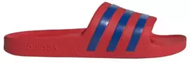 Raudonos ir mėlynos spalvos Adidas Adilette Aqua šlepetės IH9012