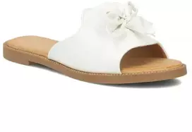 Moteriškos baltos gėlėtos šlepetės Filippo DK7898