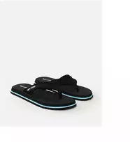 Rip Curl Chiba atviru priekiu šlepetės – juodos