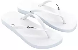 Ipanema moteriškos šlepetės Anat, patogios, baltos, stilingos paplūdimiui