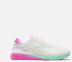 Reebok NANO X5 EDGE CHALK/VIRTUAL Rožinis/ATOMIC AQUA sportiniai bateliai (100249420)