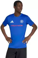 Vyriški adidas Prancūzijos rinktinės 26 marškinėliai, mėlyni, KH2312