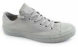 Madingi ir patogūs pilki moteriški Converse Chuck Taylor All Star laisvalaikio bateliai