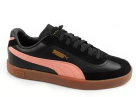 Puma moteriški sportiniai bateliai CLub II Era – stilingi juodi odiniai kedai