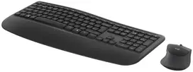 Klaviatūra Logitech Signature Comfort Plus Combo MK880, Wireless, RF belaidė + Bluetooth, Plunger key switch, QWERTY, Graphite, su pele